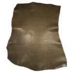 HOVĚZÍ KŮŽE - TŘÍSLOČINĚNÁ HLAZENICE - TMAVĚ KHAKI - 3.3 - 3.5 mm - Obrázek 2