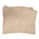 HOVĚZÍ KŮŽE - TŘÍSLOČINĚNÁ HLAZENICE - BÍLÁ RETRO - 3.0 - 3.2 mm - Obrázek 3