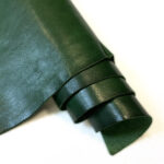 HOVĚZÍ KŮŽE – TŘÍSLOČINĚNÁ HLAZENICE - ZELENÁ - 1.4-1.6 mm