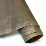 HOVĚZÍ KŮŽE – CRAZY HORSE - ŠEDÁ - 1.5-1.7 mm