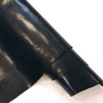 HOVĚZÍ KŮŽE - TŘÍSLOČINĚNÁ HLAZENICE - TMAVĚ MODRÁ - 1.4-1.5 mm