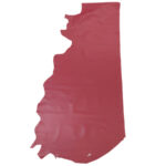 HOVĚZÍ KŮŽE - TŘÍSLOČINĚNÁ HLAZENICE - ČERVENÁ - 1.3-1.4 mm - Obrázek 2