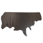 HOVĚZÍ KŮŽE - TŘÍSLOČINĚNÁ HLAZENICE - TMAVĚ HNĚDÁ - 1.0-1.1 mm - Obrázek 2