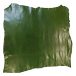 HOVĚZÍ KŮŽE - TŘÍSLOČINĚNÁ HLAZENICE - ZELENÁ - 1.2-1.3 mm - Obrázek 2