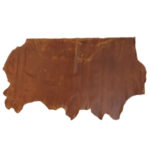 HOVĚZÍ KŮŽE – CRAZY HORSE - SVĚTLE HNĚDÁ - 1.6-1.7 mm - Obrázek 2