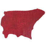 HOVĚZÍ KŮŽE – CRAZY HORSE - ČERVENÁ - 2.1-2.3 mm - Obrázek 2