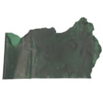 HOVĚZÍ KŮŽE – CRAZY HORSE - TMAVĚ ZELENÁ - 1.5-1.7 mm - Obrázek 2