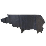 HOVĚZÍ KŮŽE – CRAZY HORSE - TMAVĚ MODRÁ - 1.6-1.7 mm - Obrázek 2