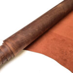 HOVĚZÍ KŮŽE / TŘÍSLOČINĚNÁ HLAZENICE - COGNAC - CRAZY HORSE - 1,8 - 2,0 mm - Obrázek 2