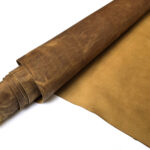 HOVĚZÍ KŮŽE / TŘÍSLOČINĚNÁ HLAZENICE - HNĚDÁ - CRAZY HORSE - 1,6 - 1,8 mm - Obrázek 2