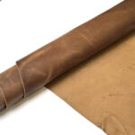 HOVĚZÍ KŮŽE / TŘÍSLOČINĚNÁ HLAZENICE - HNĚDÁ - CRAZY HORSE - 1.9-2.1 mm - Obrázek 2