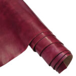 HOVĚZÍ KŮŽE - TŘÍSLOČINĚNÁ HLAZENICE - FUCHSIOVÁ - 2,0-2,3 mm