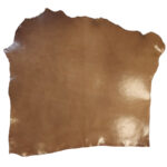 HOVĚZÍ KŮŽE - TŘÍSLOČINĚNÁ HLAZENICE - KÁVA - 2.8-2.9 mm - Obrázek 2