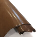 HOVĚZÍ KŮŽE - TŘÍSLOČINĚNÁ HLAZENICE - KÁVA - 2.8-2.9 mm