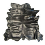 PRAVÁ KOZÍ KŮŽE – ČERNÁ – 0,8-1,0 mm - Obrázek 2