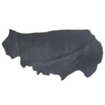 PRAVÁ KŮŽE – NUBUK – TMAVĚ ŠEDÝ - 0,9-1,1 mm - Obrázek 2