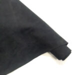 PRAVÁ KŮŽE – NUBUK – TMAVĚ ŠEDÝ - 0,9-1,1 mm