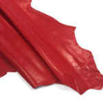PRAVÁ KOZÍ KŮŽE – ČERVENÁ – 0,4-0,6 mm