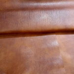 HOVĚZÍ KŮŽE - TŘÍSLOČINĚNÁ HLAZENICE - HNĚDÁ - 1.3-1.5 mm