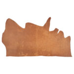 HOVĚZÍ KŮŽE - TŘÍSLOČINĚNÁ HLAZENICE - HNĚDÁ - CRAZY HORSE - 1.1-1.4 mm - Obrázek 3