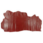 HOVĚZÍ KŮŽE / TŘÍSLOČINĚNÁ HLAZENICE - TMAVĚ ČERVENÁ - 1,2-1.4 mm - Obrázek 3