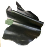 HOVĚZÍ KŮŽE / TŘÍSLOČINĚNÁ HLAZENICE - TMAVĚ ZELENÁ - CRAZY HORSE - 1.8 mm - Obrázek 2