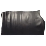 HOVĚZÍ KŮŽE - VALCHOVANÁ HLAZENICE S POVRCHOVOU ÚPRAVOU - ČERNÁ - 1.8-1.9 mm - Obrázek 2