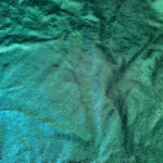 PRAVÁ KŮŽE / HOVĚZÍ USEŇ - METALLIC TYRKYSOVÁ - 0,7 - 0,9 mm - Obrázek 3