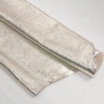 PRAVÁ KŮŽE / HOVĚZÍ USEŇ - METALLIC SVĚTLE ZLATÁ - 0,8 - 1,0 mm