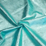 PRAVÁ KŮŽE / HOVĚZÍ USEŇ - METALLIC SVĚTLE TYRKYSOVÁ - 1,1 - 1,3 mm