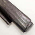 PRAVÁ KŮŽE / HOVĚZÍ USEŇ - METALLIC TMAVĚ OLIVOVÁ - 1,1 - 1,3 mm - Obrázek 2