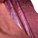 PRAVÁ KŮŽE - HOVĚZÍ USEŇ - METALLIC RŮŽOVÁ - 1,1 - 1,3 mm - Obrázek 2