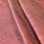 PRAVÁ KŮŽE / HOVĚZÍ USEŇ - METALLIC VÍNOVÁ - 1,6 - 1,8 mm